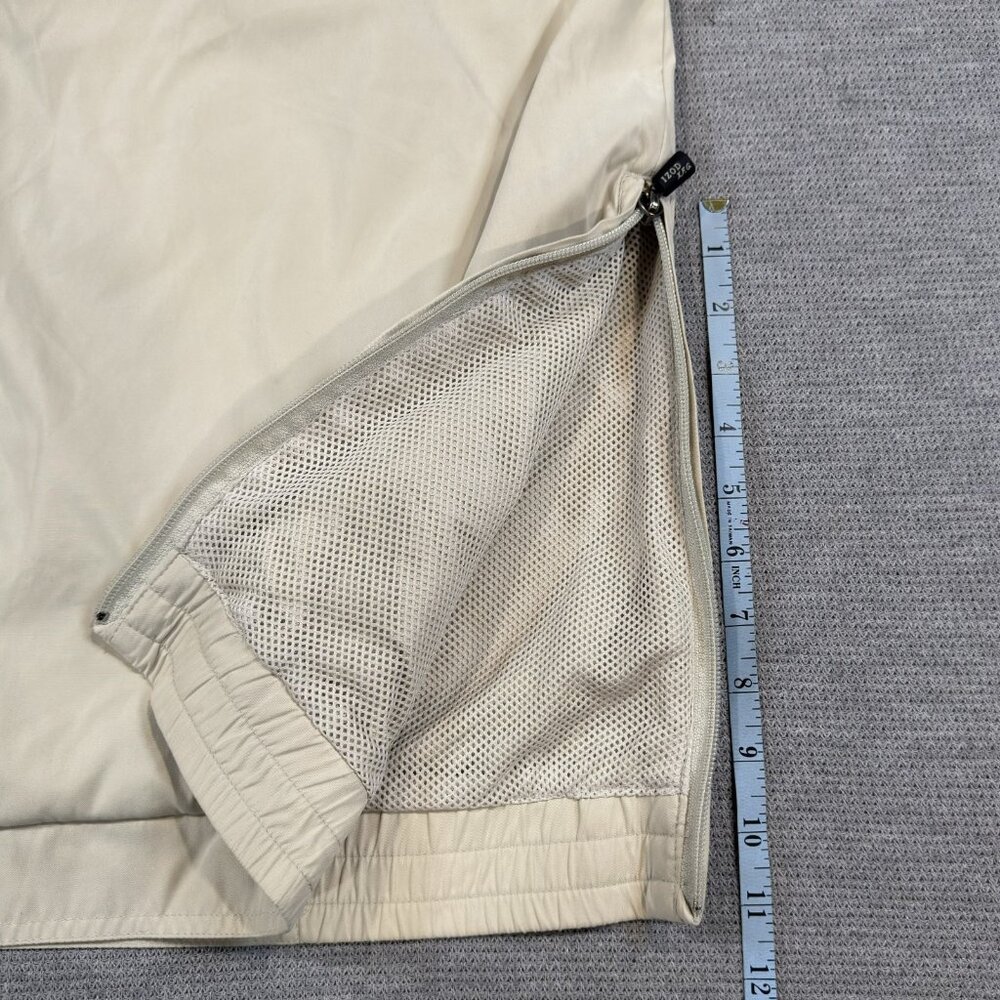 Izod X-Treme Friction Golfwear Vest Mens Large V-Neck Sleeveless Light Khaki - Picture 11 of 11